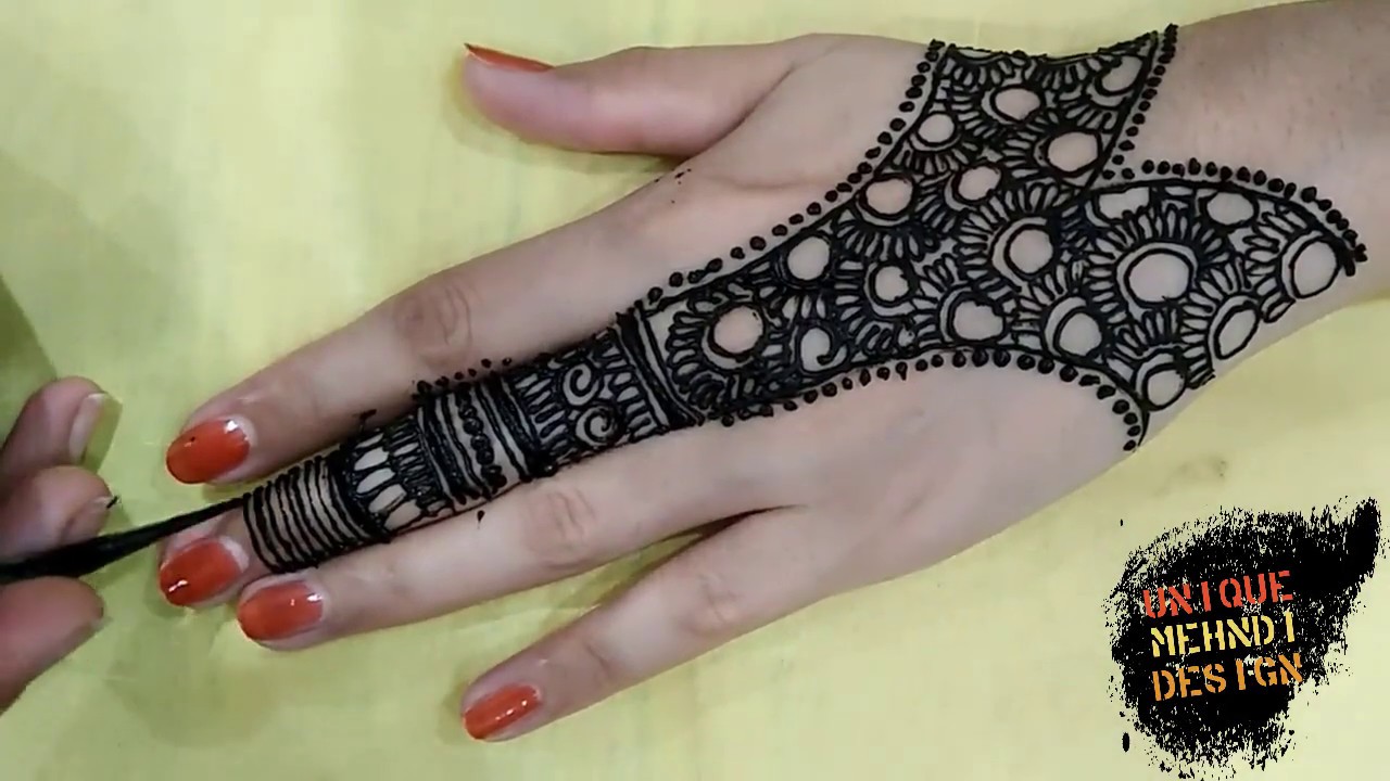 Eid Special Jewellery Mehndi Design Back Hand Mehndi Design for Eid