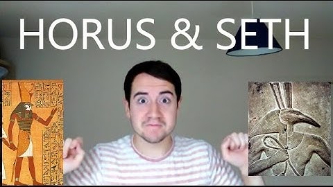 EGYPTONERD: Mythology Corner - The Conflict of Horus and Seth