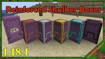 Reinforced Shulker Boxes (Fabric) Mod 1.18.1 & How To Install for Minecraft