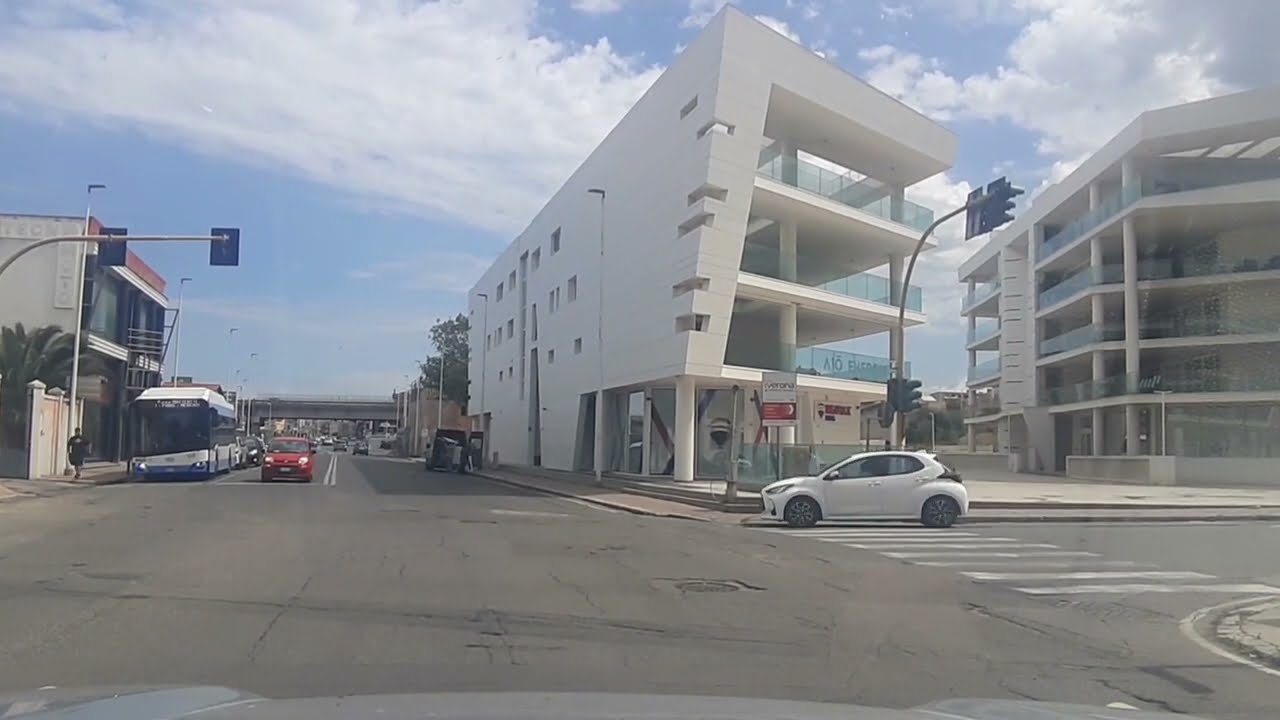 da Cagliari a Carrefour Quartucciu 