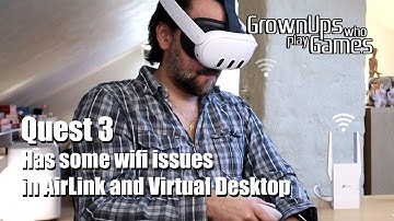 This Quest 3 has a very ustabile WIFI connection. (Solved, ref pinned comment)