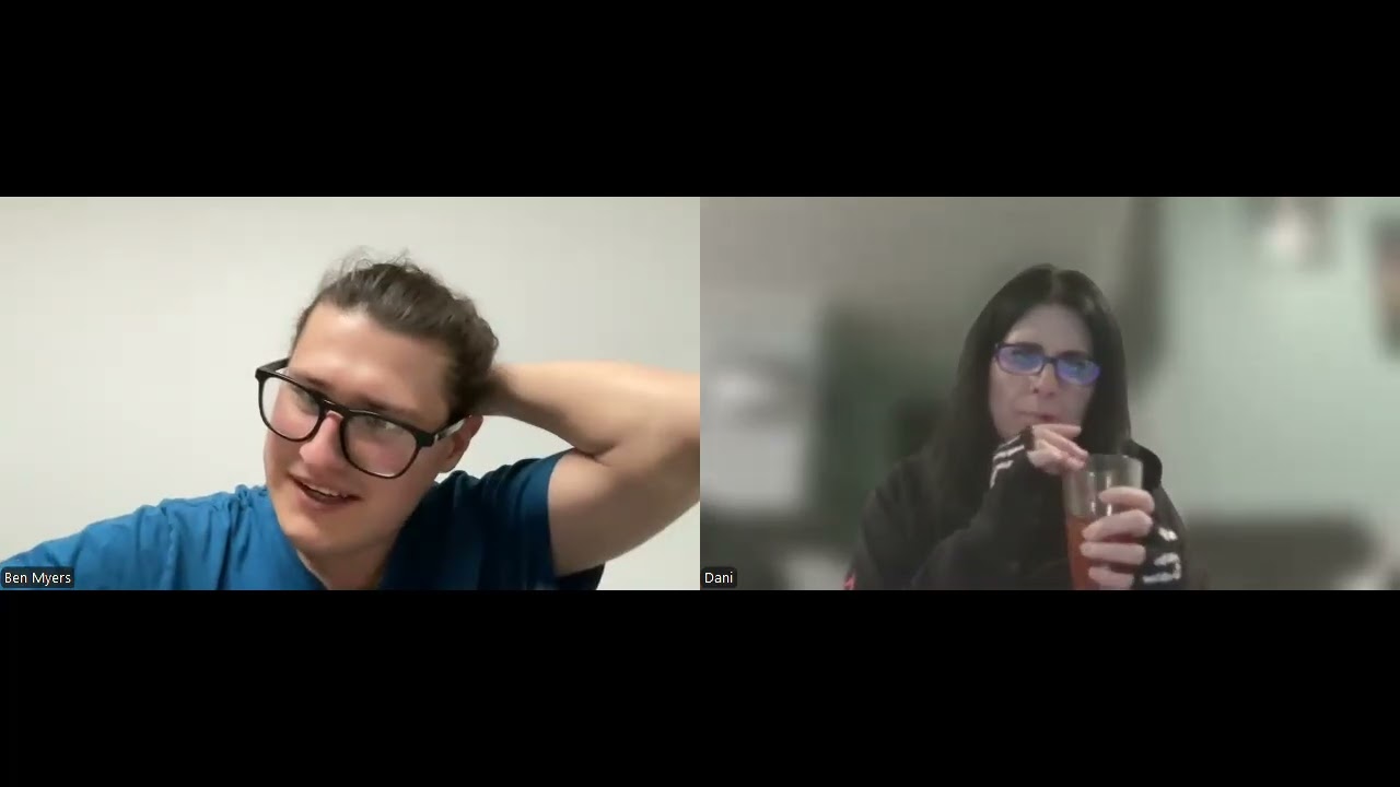 Monday night game and comic chit chat.