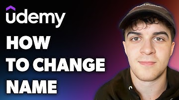 How to Change Udemy Name (Full 2024 Guide)