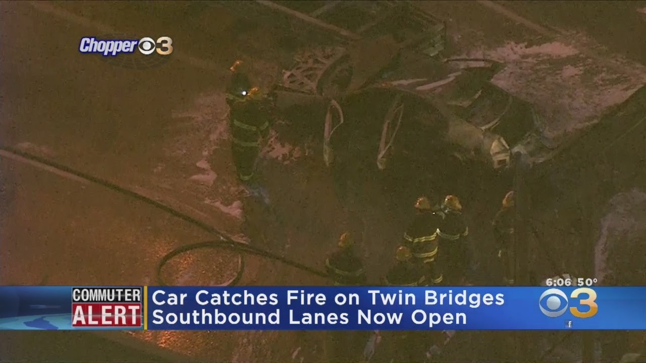 Southbound Lanes Of Roosevelt Boulevard Reopen After Car Fire - YouTube