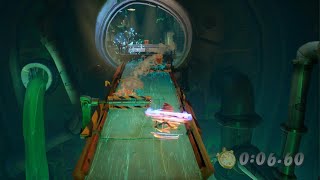 Crash Bandicoot 4 - Nitro Processing Developer time trial 1:58.08