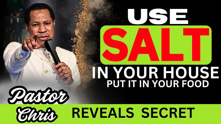 Pastor Chris Oyakhilome Reveals Secret| Put Salt In Your House, Use It In Your Food.