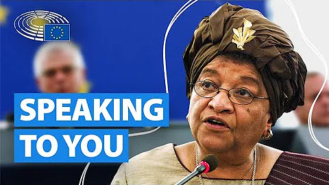 Ellen Johnson Sirleaf speech on Liberia | European...