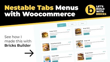 Woocommerce Menu Tabs with Bricks (How to)