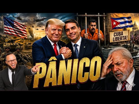PÂNICO TOTAL! Trump Escolhe Flávio Para 2026?