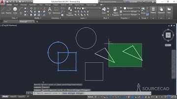 Autodesk Autocad - Region and Boolean Operations - Video 49