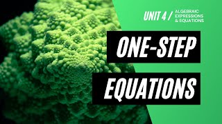 One-Step (Solving Equations Booklet)