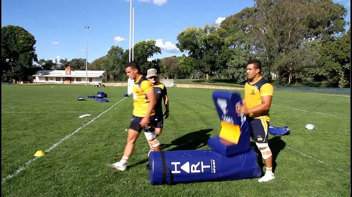 Laurie Fisher runs several drills