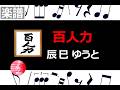百人力 辰巳ゆうと 楽譜 / ピアノ編曲
