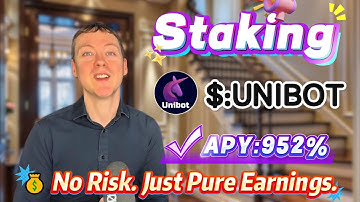 🚀 Auto Income Daily! Staked UNIBOT & Earned $500+ – 900%+ APY Explosive Profit Strategy! 💸