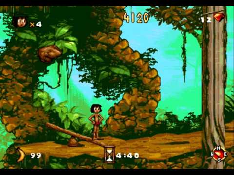 The Jungle Book (sega genesis) Level 1