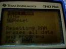 Ram Cleared (TI-83plus)