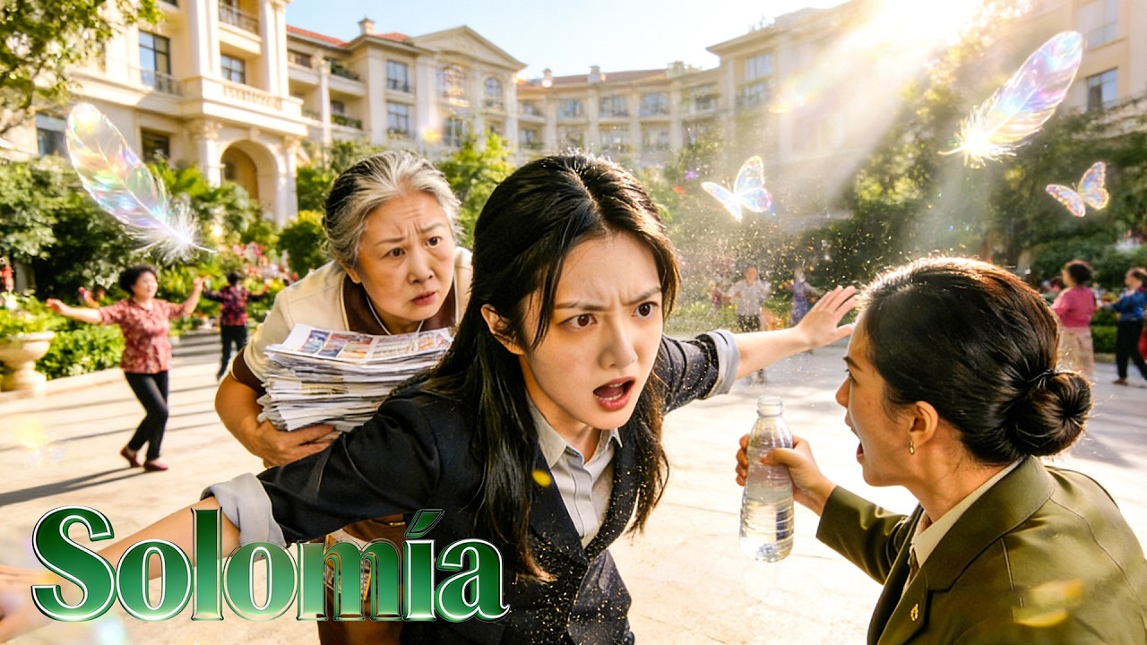 Chica salva a abuela que daba folletos; día siguiente la llevan cita un millonario, ¡es su nieto!