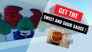 HANK GET THE SWEET AND SOUR SAUCE !!