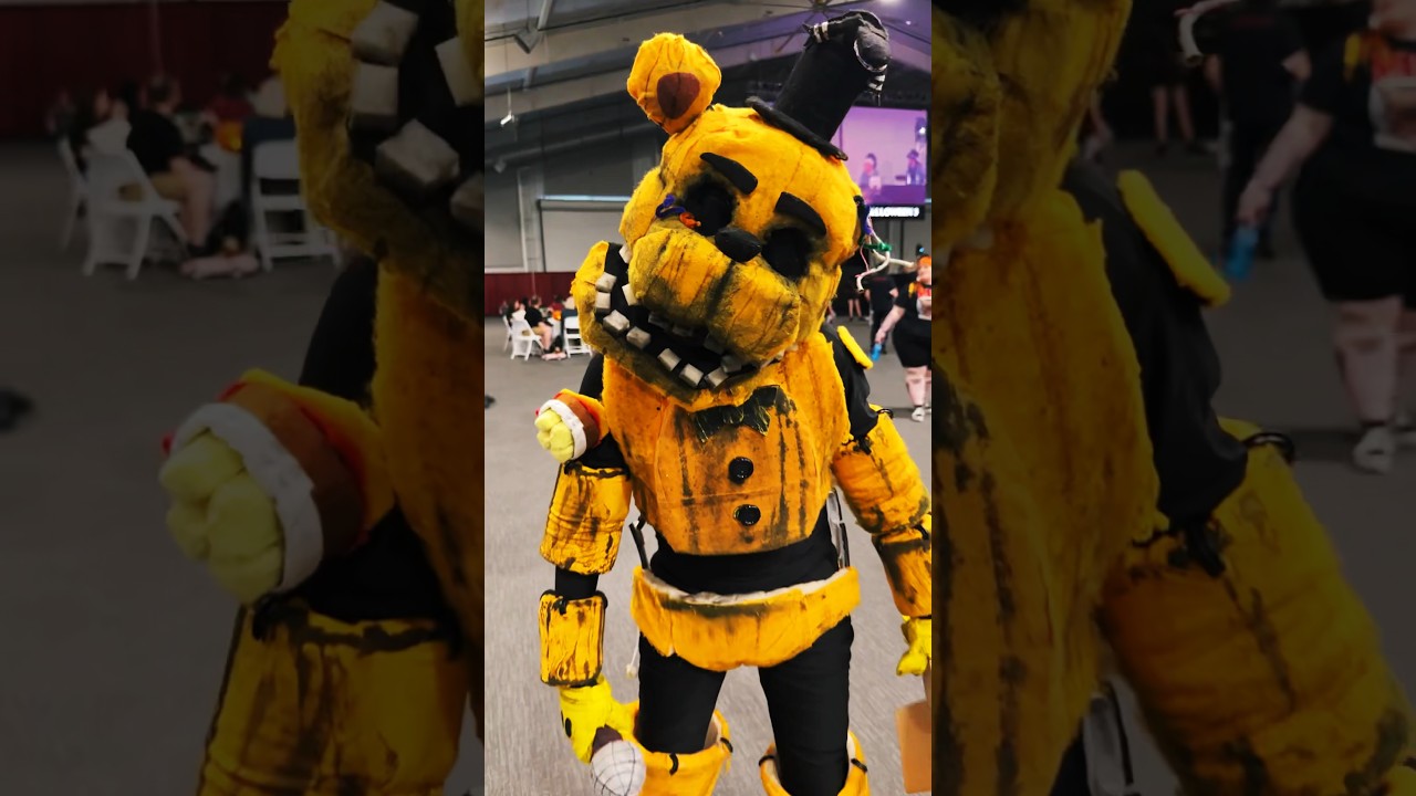 🧸 Five Nights At Freddy’s Cosplay!  #shorts #shortsfeed #fnaf #fivenightsatfreddys