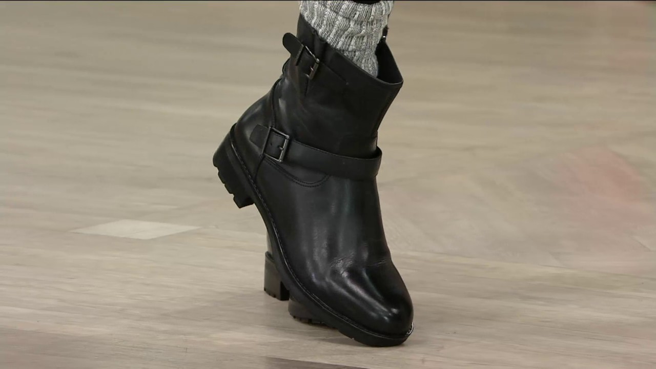 vionic ankle boots qvc