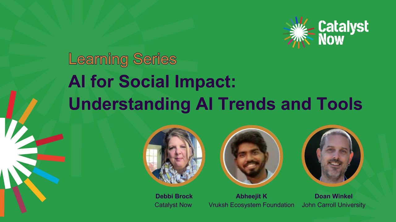 AI for Social Impact: Understanding AI Trends and tools - YouTube