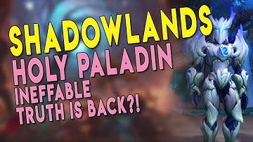 Shadowlands HOLY PALADIN Night Fae Covenant Gameplay - Mists of Tirna Scithe Dungeon | WoW BETA