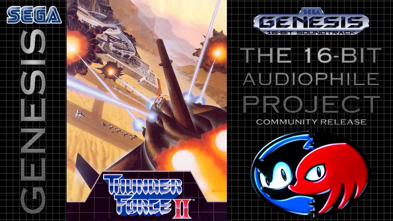 Thunder Force II - Illusion (Stage 4A)