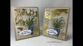 Stampin Up Life in Bloom Sympathy Card