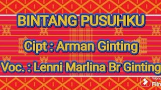 Download Lagu (KARAOKE) Bintang Pusuhku_Lenni Marlina Br Ginting  MP3
