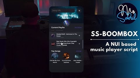 [QBCORE/ESX] SS-Boombox |  A modern NUI based music script (Play Music Everywhere) #fivem