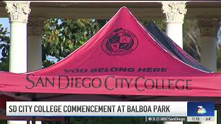 KNSD-SD: City College Commencement at Balboa Park