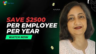 Save $2,500 Per Employee Annually with PK4 TimeTracker for Enterprises💰
