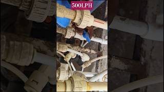 500Lph Ro Plant Membrane Washing Process To Service Ro Plant Plant Service.