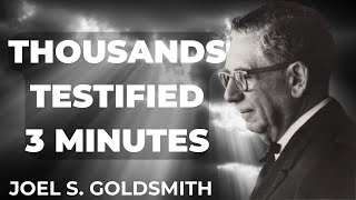 Celebrity Joel Goldsmith's 3-MINUTE Meditation That HEALS Everything (Thousands Testified) Profile