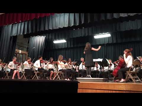 Lisha Kill Middle School Orchestra, Spring Concert, 2018 - Beethoven, Finale from Symphony No. 5