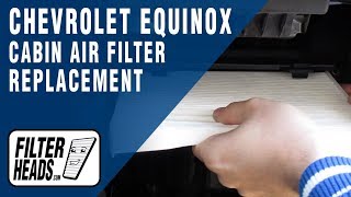 How to Replace Cabin Air Filter 2012 Chevrolet Equinox AQ1144