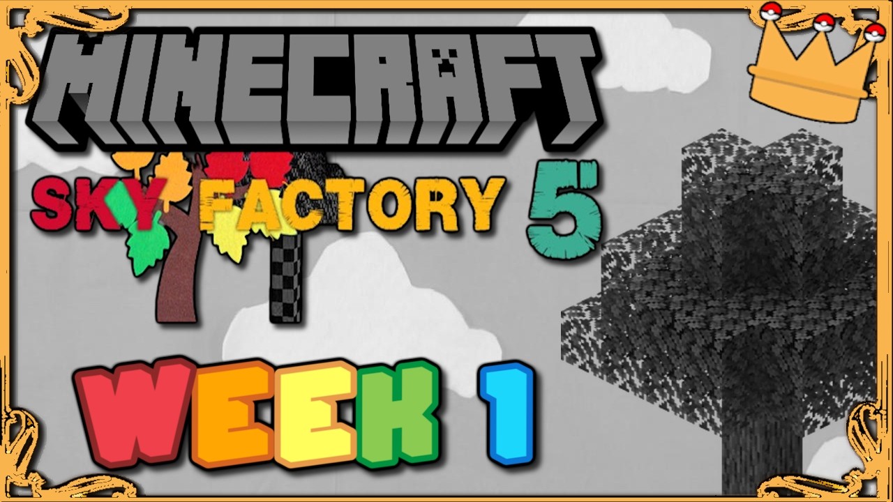 Minecraft: Sky Factory 5 - Week 2 🔴 - YouTube