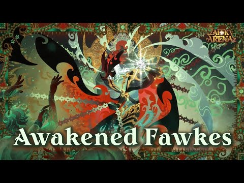 Awakened Fawkes | Musically Inspired Artwork: Deathbound Dirge | AFK Arena