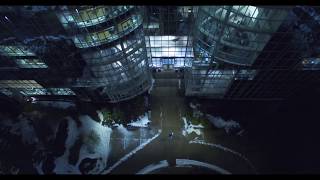 4K DRONE POLYMER BUILDING, AKRON OHIO