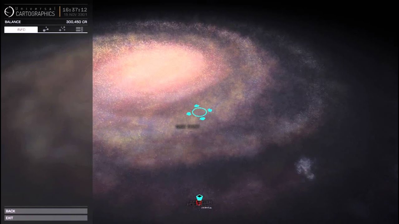 Elite dangerous - Scale of the galaxy