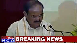 Venkaiah Naidu Takes Oath As Vice President Of India