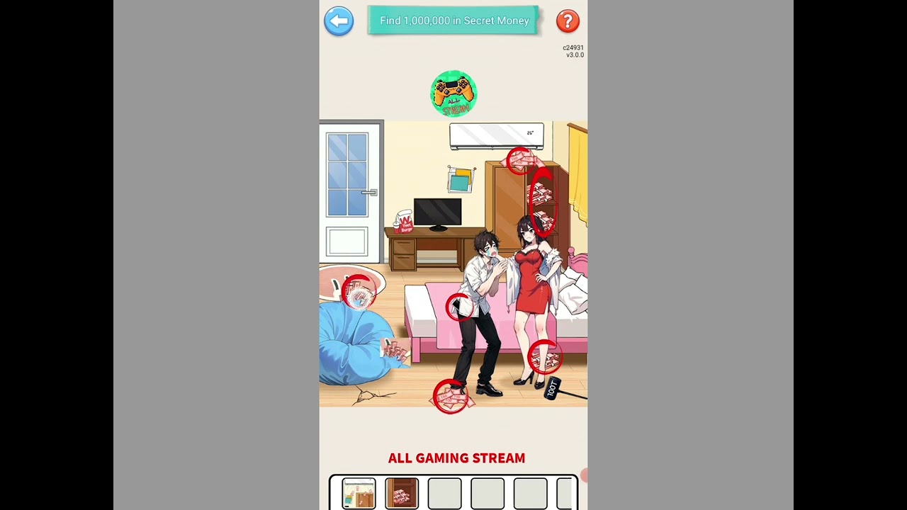 Crazy Brain Puzzle Level 155 | find 1,000,000 in secret money Gameplay