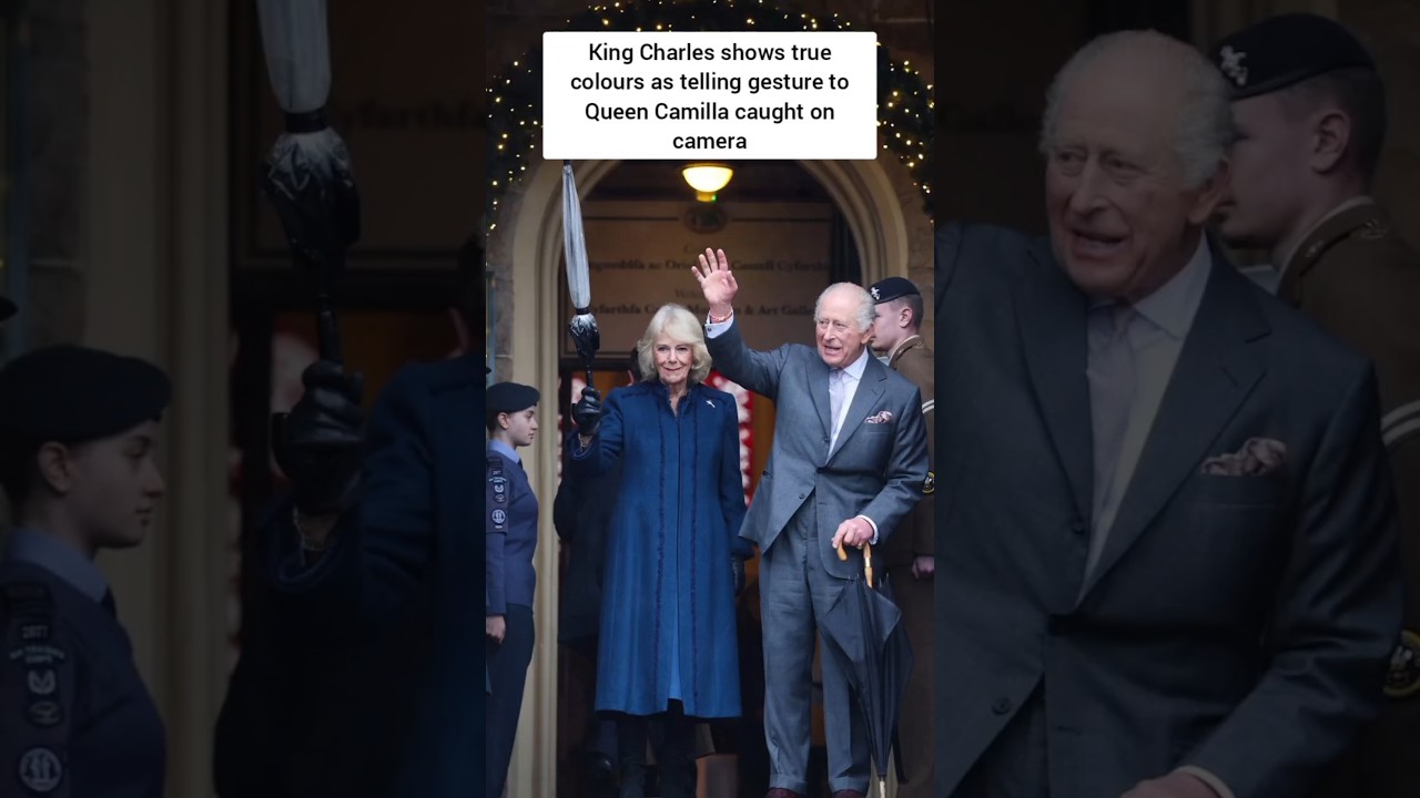Sweet gesture from #KingCharles caught on camera #shorts - YouTube