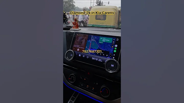 Diamond 2k installed in Kia Carens Premium 2025 | Kia Clavis Android Stereo