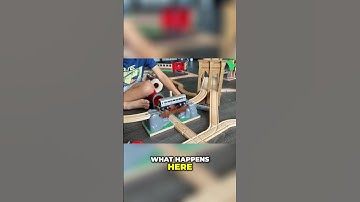 Oh No! The BRIO Collapsing Bridge in Action #bridge #toytrains #amazonfinds