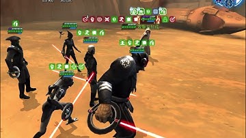 SWGOH Grand Inquisitor Omicron  defeat JML in TW