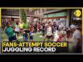 Georgia Fans Attempt Massive Soccer Juggling World Record | WION