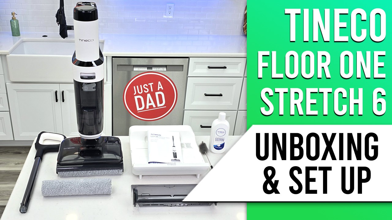 Tineco Floor ONE Stretch S6 Self-Cleaning Wet Dry Vacuum SETUP