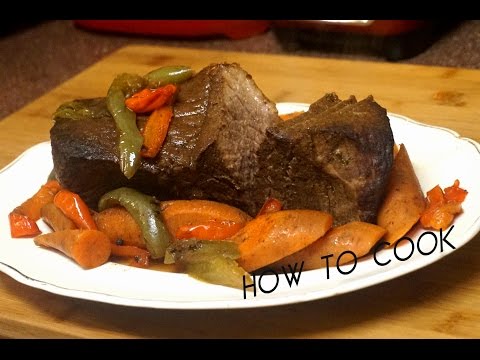 HOW TO MAKE THE BEST JUICY BAKED BAG POT ROAST BEEF RECIPE 2017 JAMAICAN ACCENT