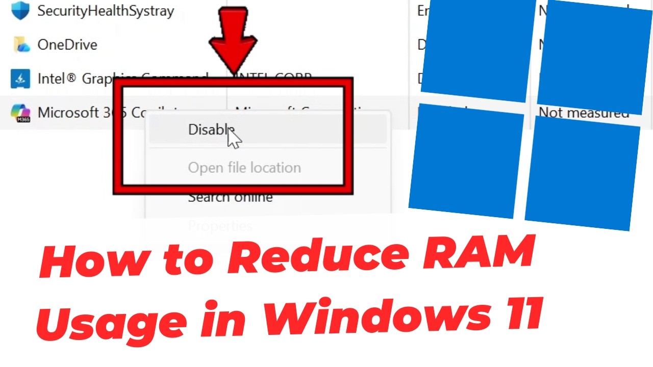 How to Reduce RAM Usage in Windows 11 (Free Up Memory) - YouTube